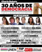  Debate 30 aos de Democracia