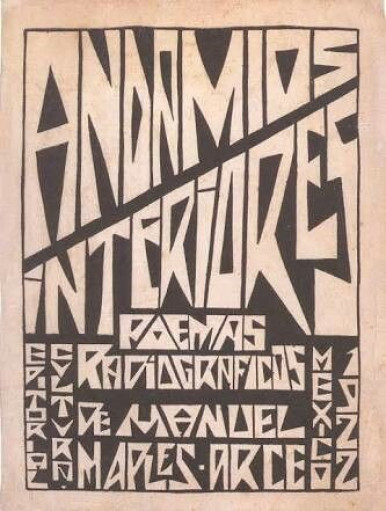 Andamios interiores. Poemas radiográficos (1922) de Manuel Maples Arce (1900-1981)