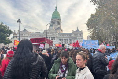 Fotos de la marcha NiUnaMenos del 3 de junio 2026