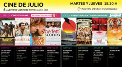 Ciclo de cine italiano en la Biblioteca del Congreso 