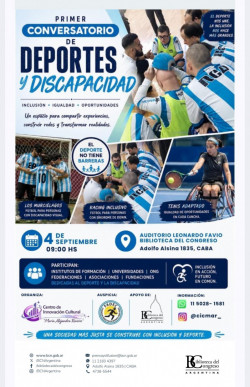 La Biblioteca del Congreso ser� sede de un encuentro sobre deporte y discapacidad, a 20 a�os de la Convenci�n de la ONU